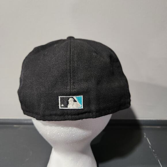 VTG Florida Marlins New Era 59Fifty Mens 7 World Series 2003 Cooperstown Hat Cap - Picture 9 of 16